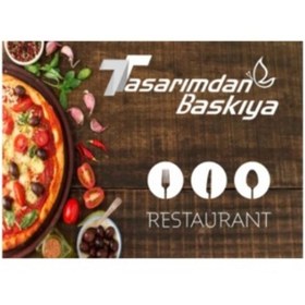 Resim Özel Amerikan Servis Altlığı 100 Ad. 