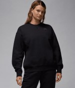 Resim Jordan Flight Fleece Crew-Neck Sweatshirt 