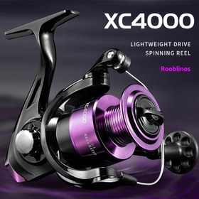 Resim 1 adet Rooblinos XC Balıkçılık Hattı Tekerleği Elektro Kaplama Ultra Hafif Ana Metal Hattı Kupası Tatlısu Evrensel Balıkçılık Makarası, Rooblinos 
