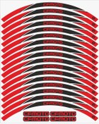 Resim Cf Moto 650 Nk Jant Şeridi Kırmızı 