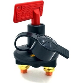 Resim Aksa Akü Elektrik Devre Kesici Anahtarlı Isıya Dayanıklı Dc 12v-24v-1485 