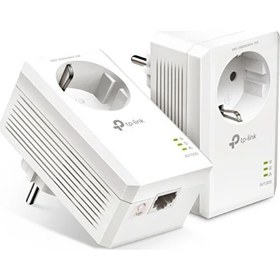 Resim Tp-Link TL-PA7017P 1000 Mbps Gigabit Priz Girişli Powerline Adaptör 