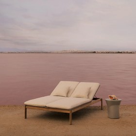 Resim Unopiu Cora İki Kişilik Şezlong - Nuvola-Sand 
