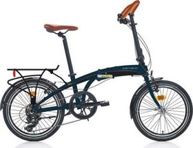 Resim FLEXİ COMFORT 8 VİTES FULL SHİMANO katlanabilir Bisiklet koyu mavi 