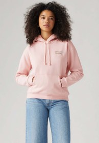 Resim LEVI’S GRAPHIC EVERYDAY HOODIET Pembe Kadın Sweatshirt 