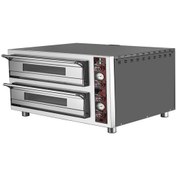 Resim Işıkgaz Pf-92 D 30 Cm X 12 Adet Pizza Kapasiteli Çift Katlı Pizza Fırını, Elektrikli 