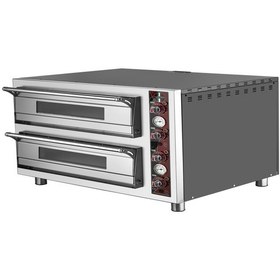Resim Işıkgaz Pf-92 D 30 Cm X 12 Adet Pizza Kapasiteli Çift Katlı Pizza Fırını, Elektrikli 
