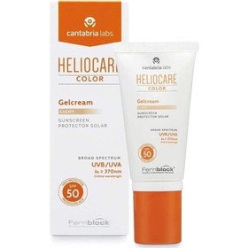 Resim Heliocare Gelcream Color Light Spf 50 50 Ml Renkli Güneş Koruma Kremi 