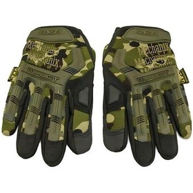 Resim Single Sword Mechanix Tam Parmak Taktik Eldiven, Darbe Emici İş Eldiveni, Dokunmatik Özellikli Motosiklet&spor Eldiveni, Unisex Xl-kamuflaj 