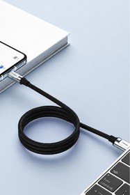 Resim Torima Şarj Kablosu Type-C to Lightning 3.0A Data Kablo U15 Siyah 