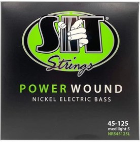 Resim AyrStore NR545125L Power Wound e-gitar teli 5 tel 