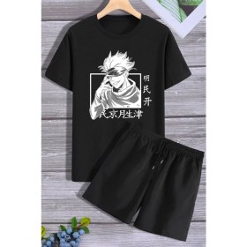 Resim Trendypassion Anime Şort T-Shirt Eşofman Takımı 