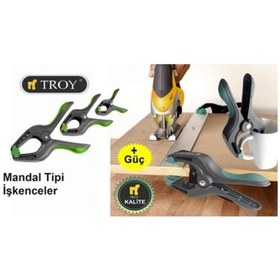 Resim Troy 25054 Mandal Tipi İşkence 100mm 