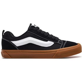 Resim Vans Knu Skool Unisex Günlük Ayakkabı Vn0009qcb9m1 Siyah Siyah 