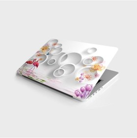 Resim Laptop Sticker Bilgisayar Notebook Pc Kaplama Etiketi Flamingo Çi 