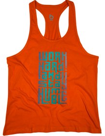 Resim BLUU Hmble Fitness Gym Tank Top Sporcu Atleti 