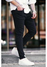 Resim Pause Denim Erkek Slim Fit Jean Pantolon-7047 Siyah 