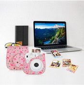 Resim Bosphorusboutique Taşınabilir Şık Sevimli Pu Omuz Mini Çanta Jzr-gy Instax Geeroyoo Fujifilm Desenli Deri Askılı Aksesuarlar 9/8/8s/8+ - Dt 