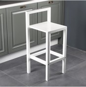 Resim Diva Ahşap Bar Taburesi 68 Cm 