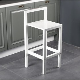 Resim Diva Ahşap Bar Taburesi 68 Cm 
