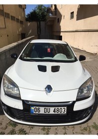 Resim Renault Megane 3 Piano Black Kaput Üstü Havalandırma Izgarası 