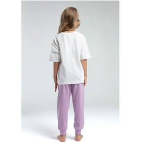 Resim U.s. Polo Assn Kız Çocuk Krem Pijama Takımı Us2063-c-v1 KREM 