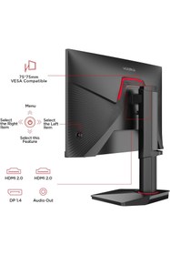 Resim Koorui G2511E 24.5 İnç Monitör, 320Hz E-Spor Monitörü, IPS FHD 1080p 