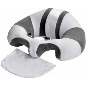 Resim Bebek Destek Oturma Minderi - Gri Beyaz 