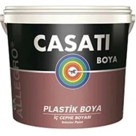 Resim Kuzgun Ticaret Casati Allegro Plastik Iç Cephe Boyası 20 kg Beyaz 