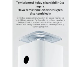 Resim Xiaomi Hepa Filtreli Hava Temizleyici Polen ve Hayvan Tüyü Filtreleme - Akıllı Tasarım 