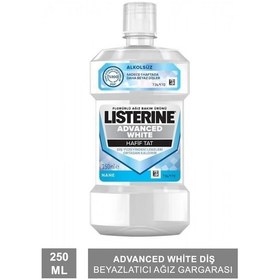 Resim Listerine Advanced White Hafif Tat Ağız Bakım Suyu 250 ML 