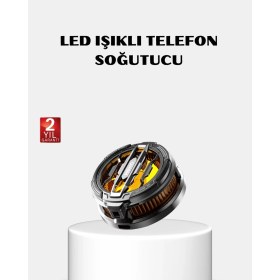 Resim Oyun Telefon Soğutucusu Yarı Iletken Hızlı Soğutmalı ve Sessiz Fanlı 