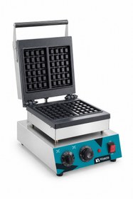 Resim vosco Tekli Kare Waffle Makinesi - Profesyonel Waffle Makinesi 1750W 