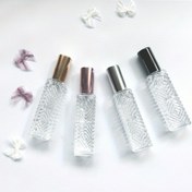 Resim 0.41oz Yeniden Doldurulabilir Cam Parfüm Atomizer Şişesi - Sızdırmaz Kapaklı Yüksek Kaliteli PVC İçermeyen Seyahat Boyu Püskürtme Şişesi, Japon & Kore Tarzı Kozmetik Flakon Parfüm, Esansiyel Yağlar, Makyaj için (Küçük ve Zarif Tasarım), Taşınabilir Koku | Şık Koku Aksesuarı | Dokulu Yüzey, Parfüm Dolum Şişeleri 