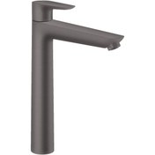 Resim Hansgrohe Talis E 240 Mat Siyah Lavabo Bataryası (YÜKSEK) 71716340 