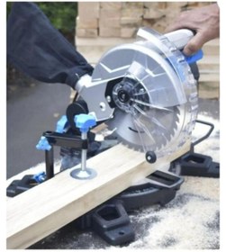 Resim STANWER alman Tam Profesyonel Gönye Kesme Kafa Kesme Testere Makinesi 1800w 210mm 