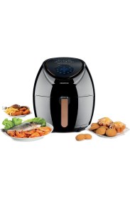Resim Kenwood Air Fryer Xxl HFP50.000BK 5.5 Lt Siyah Yağsız Fritöz 