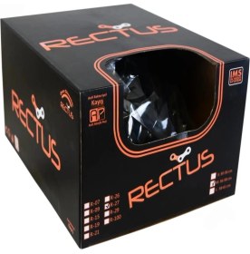 Resim Monero Bisiklet Kaskı Yetişkin Vizörlü - Ledli-Fileli [mavi] R-26 [56 - 58 cm / M] Rectus 