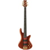 Resim Schecter Stiletto Studio-5 Bas Gitar (Honey Satin) 