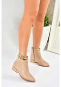 Resim Fox Shoes Ten Zincir Detaylı Kadın Bot L820202809 Ten 