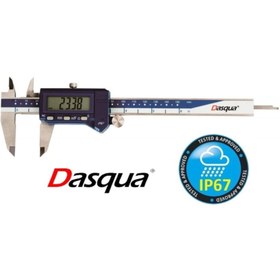 Resim DASQUA 2015-1005 0-150mm Yeni Mavi Seri Dijital Kumpas Ip67 
