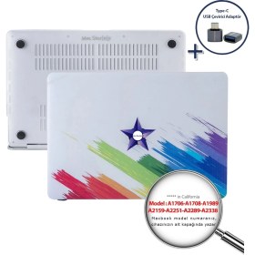 Resim McStorey Macbook Pro Kılıf 13 inç M1-M2 A1706-08 A1989 A2159 A2251 A2289 A2338 ile Uyumlu Paint03 