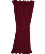 Resim Pandami Ford Custom Uzun Şase 2012+ Uyumlu Bordo Raylı Oto Perde Takımı 