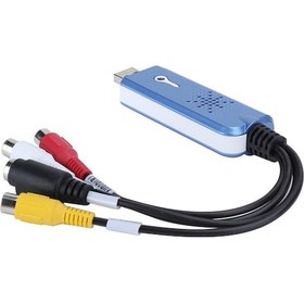 Resim Vkemall Usb Video Capture Kartı - Av/dvd'den Bilgisayara Video Aktarımı, Kayıt Ve Oynatma, Oyun Konsolleri Ve Güvenlik Kameraları İçin 