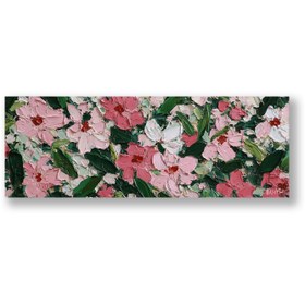 Resim Pembe Çiçekler - 200x70 