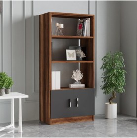 Resim Yurudesign Vario D Ofis Kitaplık Barok-Antrasit 