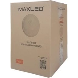 Resim Uzm Light Maxled 360 Derece Sensörlü Tavan Glop Armatür MX-6212 