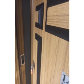 Resim Tezdoor Eskitme ( Abd ) Kabartmalı Model Daire Kapısı, Çelik Kapı, Villa Kapısı 