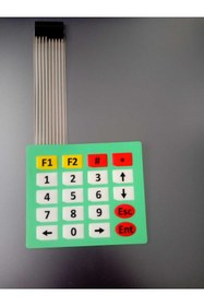 Resim GenelTedarik 4x5 Membran Matrix Keypad 20 Buton Tuş Takımı 