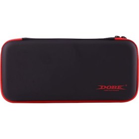 Resim Dobe Nintendo Switch Oyun Konsolu Seyahat Taşıma Saklama Kutusu Fermuar Koruyucu Çanta Tutucu Kabuk, Boyut: 26.0 X 12.5 X 4.0cm Siyah + Kırmızı 
